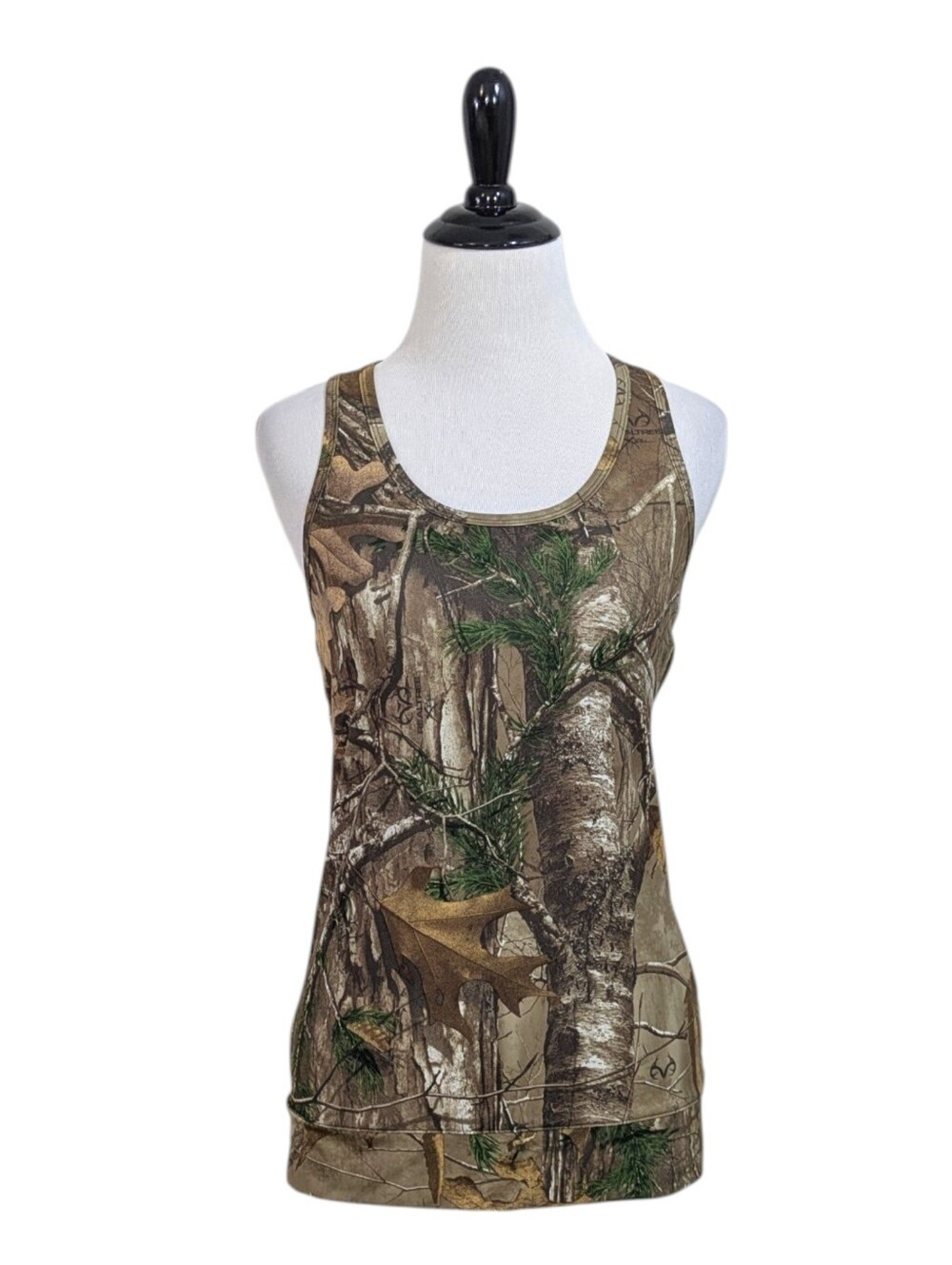 Under Armour HeatGear Semi-Fitted RealTree Camo Tank Top - Size Small Womens